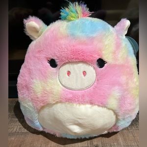Ultra Rare Fuzz-A-Mallow squishmallow Paisley pink rainbow Pegasus